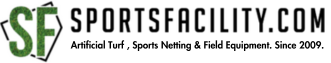 Sports Facility Turf and Netting Logo